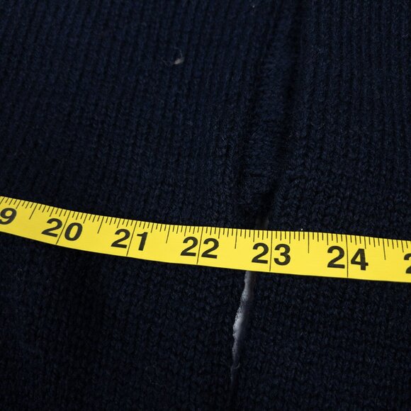 Vintage South Wool Sweater Adult Large Horse Equestrian Hand Knit Uruguay 80s - Picture 13 of 14